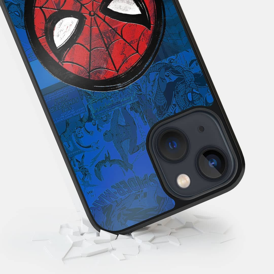 Spidey Tingling Eyes Glass iPhone Case for iPhone 13 | Macmerise