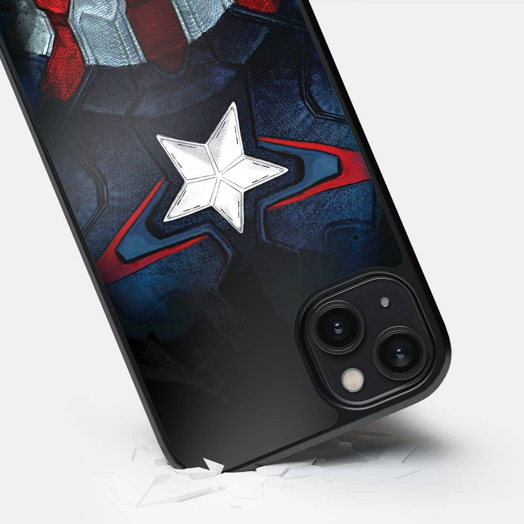 Suit Up Captain Glass iPhone Case for iPhone 14 Plus | Macmerise