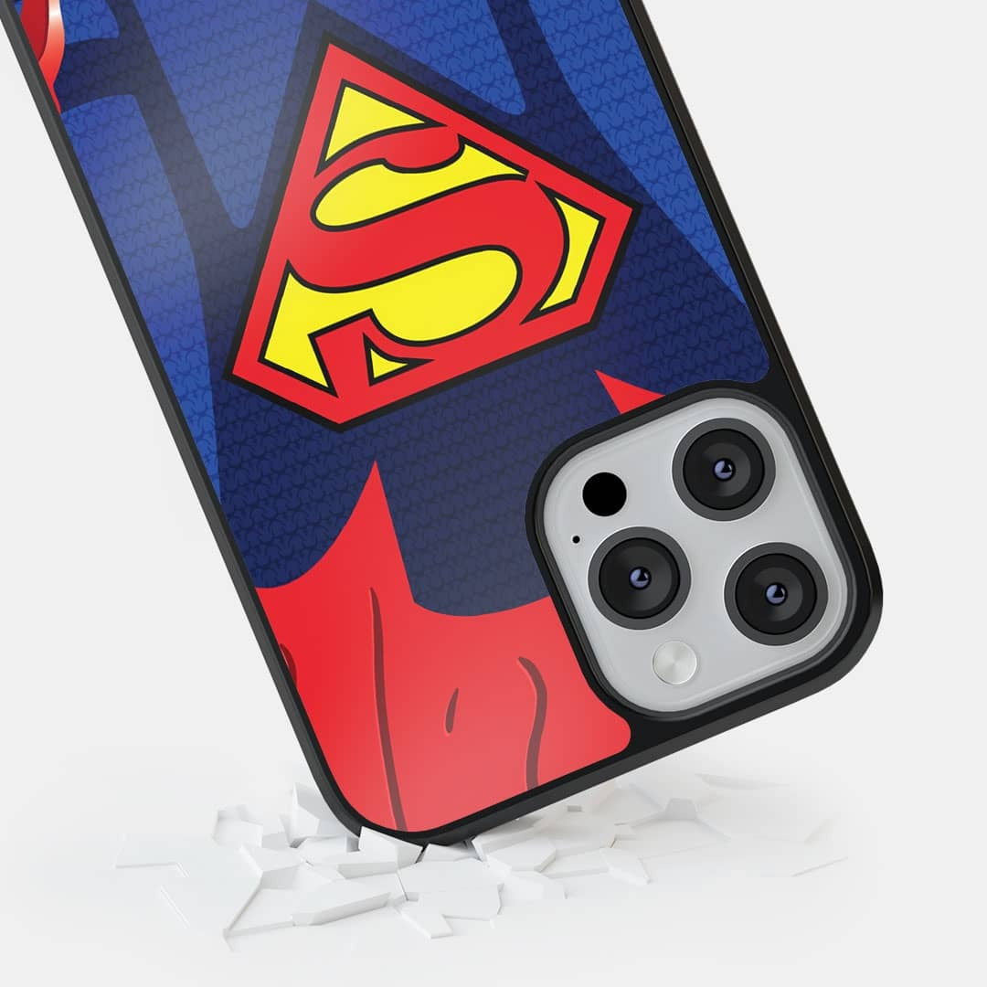 Suit Up Superman Glass iPhone Case for iPhone 12 Pro Max | Macmerise