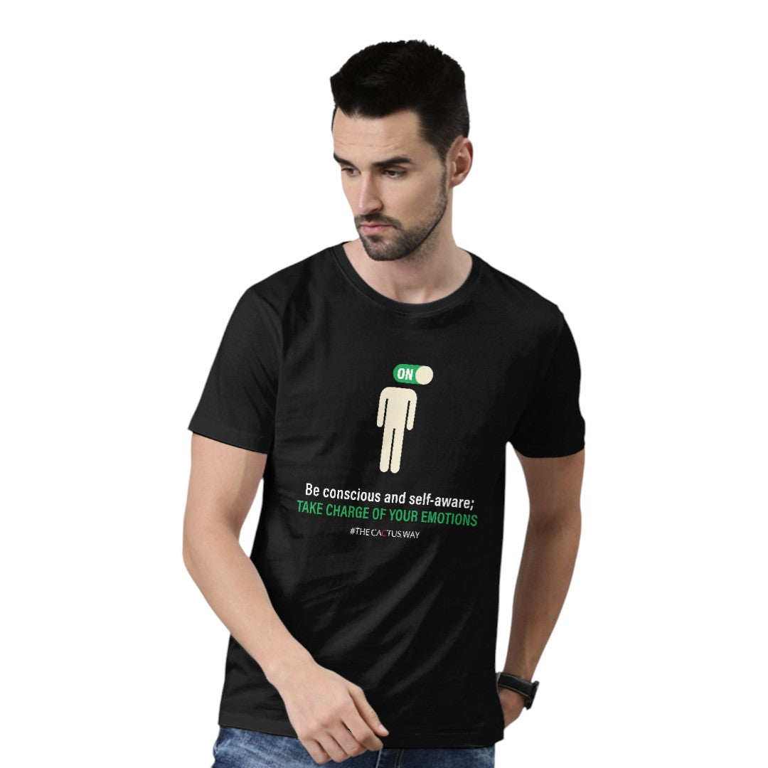 Be Concious and Self Aware Unisex T-Shirt | Macmerise