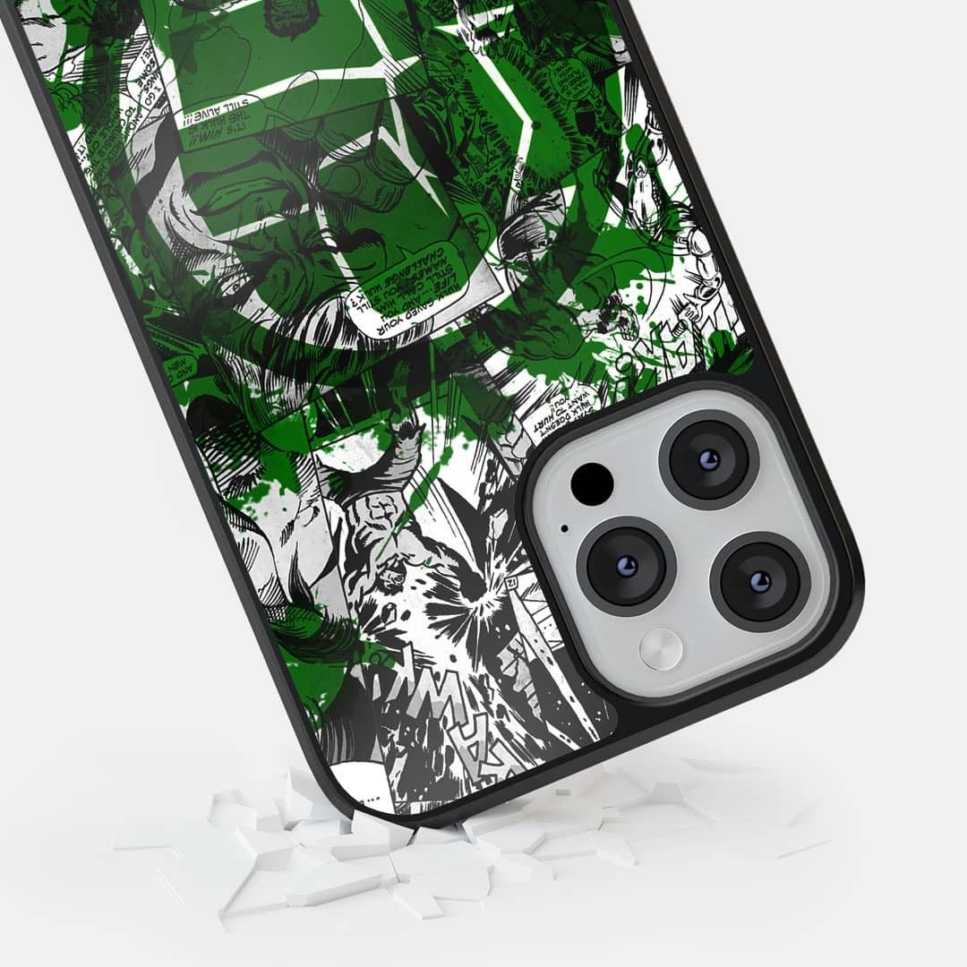 Splash Out Hulk Fist Glass iPhone Case for iPhone 12 Pro | Macmerise
