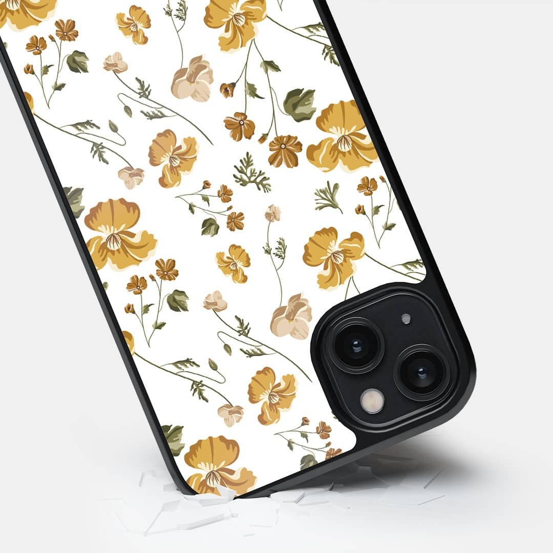 Sk Shining Prim Rose Glass iPhone Case for iPhone 14 Plus | Macmerise