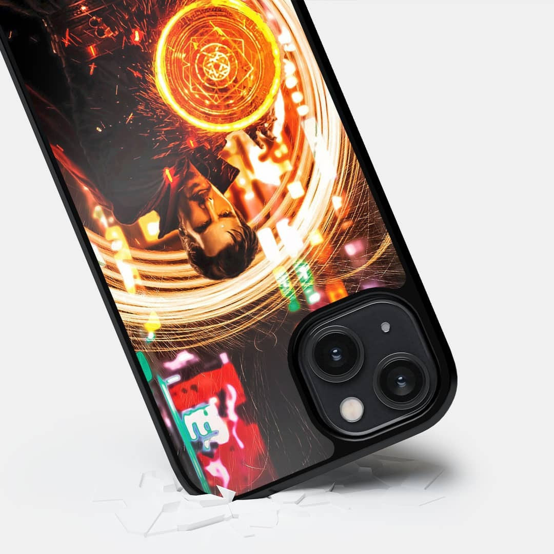 Doctor Strange Opening Portal Glass iPhone Case for iPhone 14 | Macmerise
