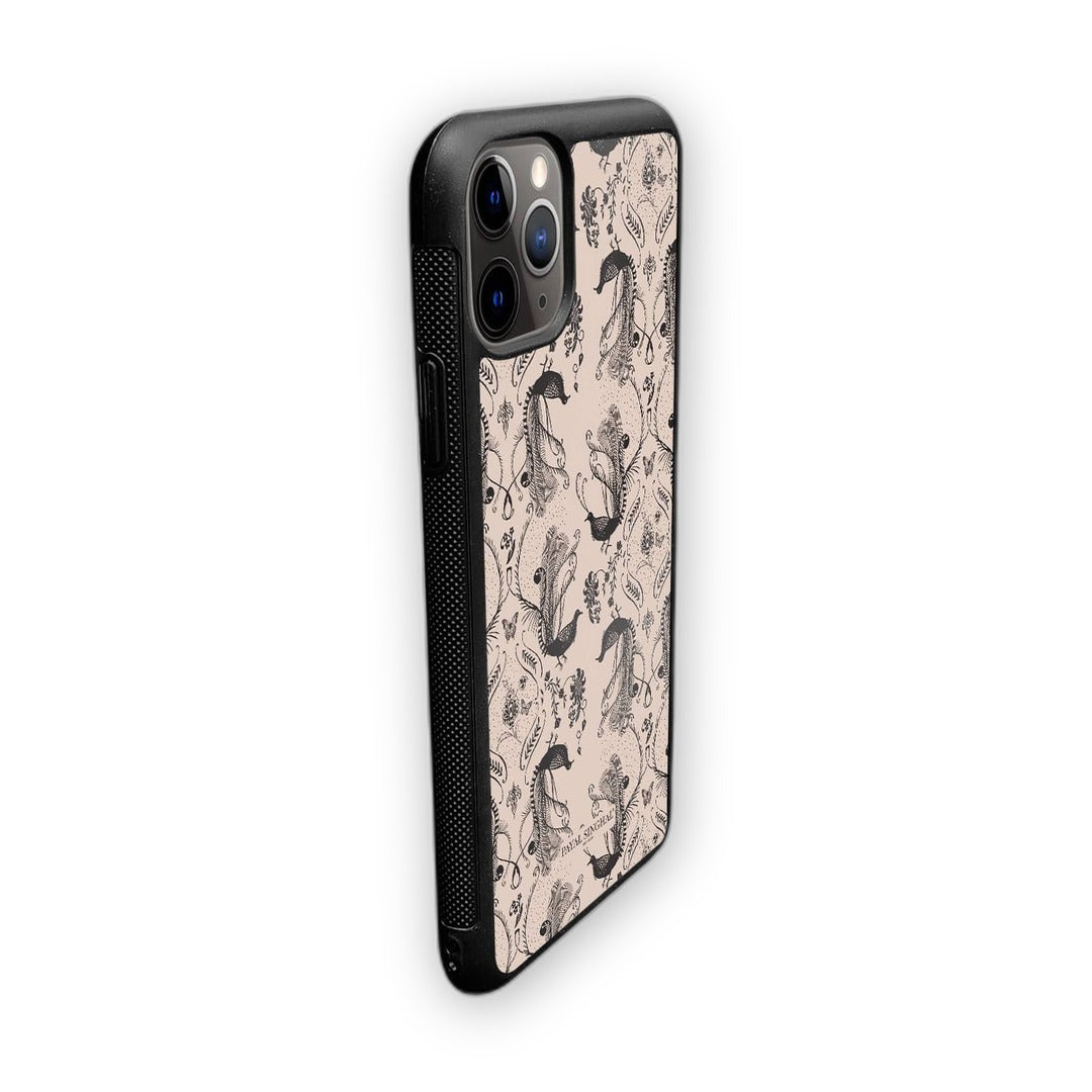 Payal Singhal Blush Arabic Jannat Glass iPhone Case for iPhone 11 Pro | Macmerise