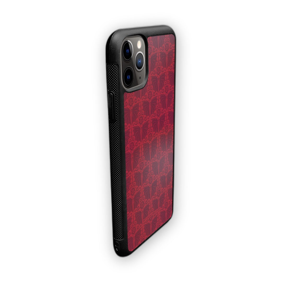 Wing Pattern Glass iPhone Case for iPhone 11 Pro Max | Macmerise