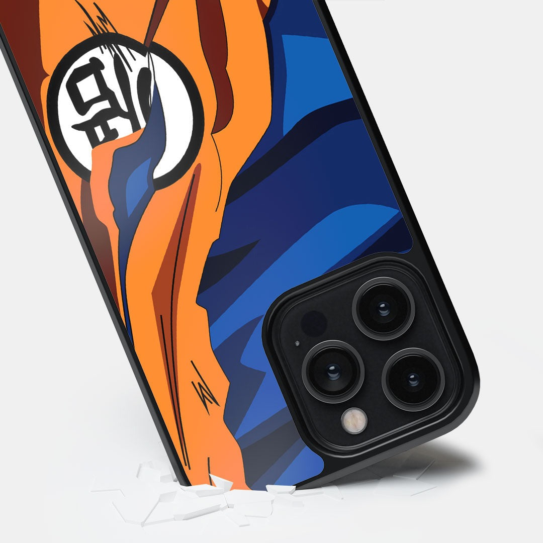Goku Training Glass iPhone Case for iPhone 14 Pro Max | Macmerise