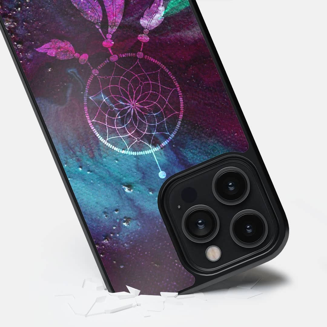 Dream Catcher Galaxy Glass iPhone Case for iPhone 14 Pro Max | Macmerise