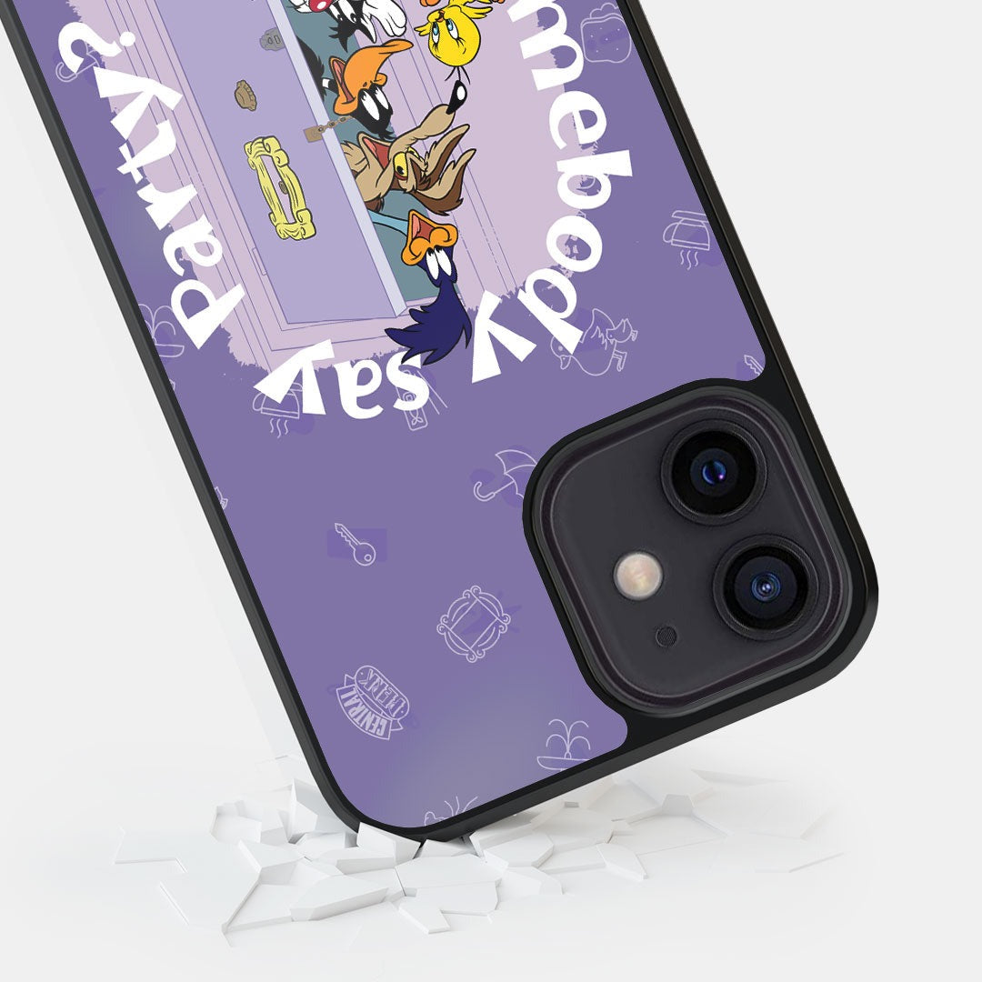 Did Somebody Say Party Glass iPhone Case for iPhone 12 | Macmerise