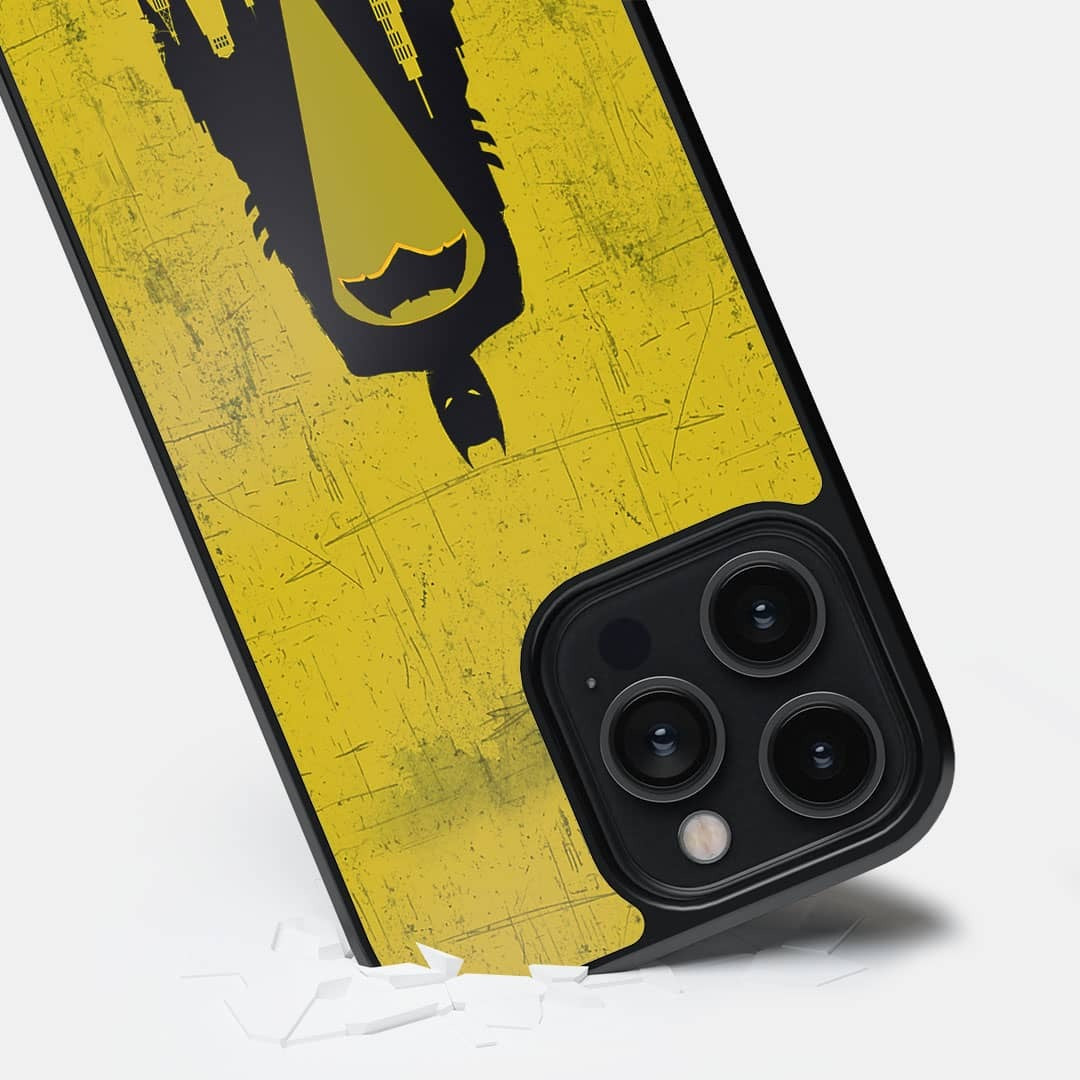 Bat Signal Glass iPhone Case for iPhone 14 Pro Max | Macmerise