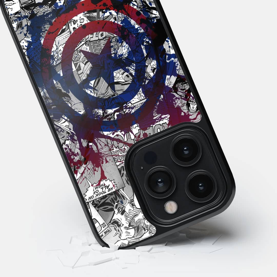Splash Out Shield Glass iPhone Case for iPhone 14 Pro | Macmerise
