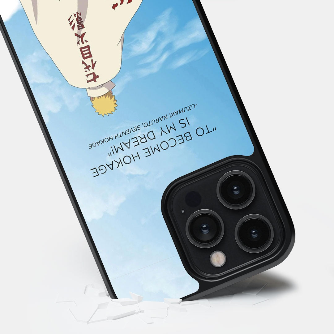 7th Hokage Glass iPhone Case for iPhone 14 Pro Max | Macmerise