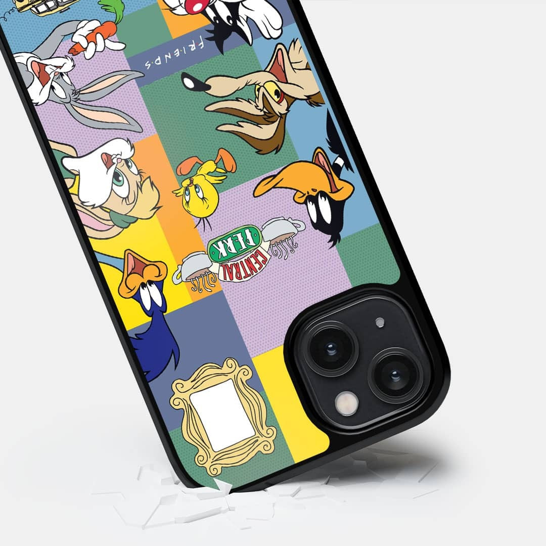 Friends Shuffle Glass iPhone Case for iPhone 14 | Macmerise