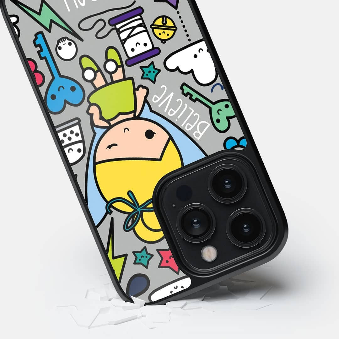 Tinker World Glass iPhone Case for iPhone 14 Pro | Macmerise