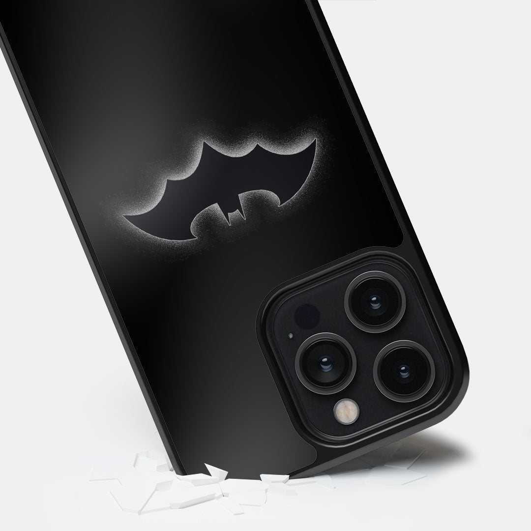 Logo Batman Glass iPhone Case for iPhone 14 Pro Max | Macmerise