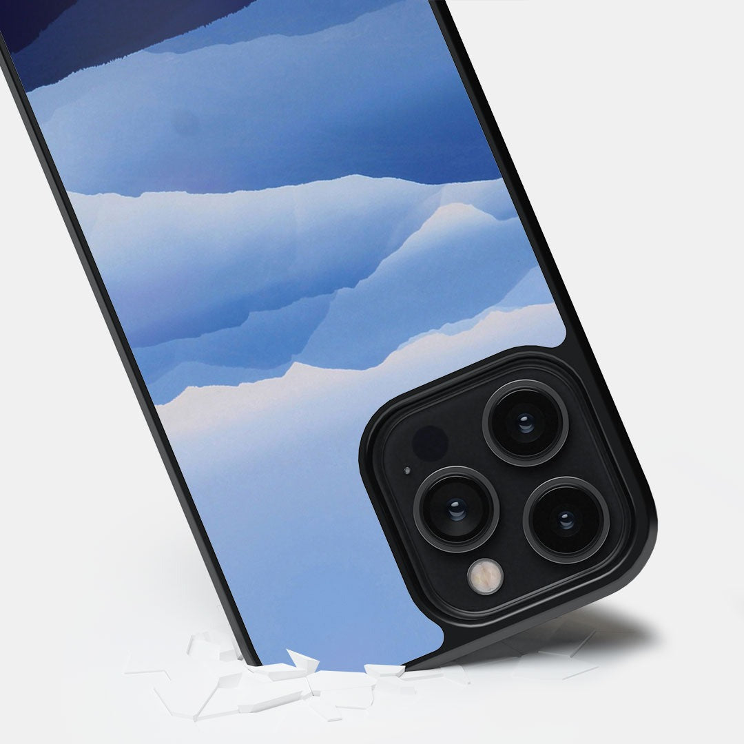 the High Mountains Glass iPhone Case for iPhone 14 Pro Max | Macmerise