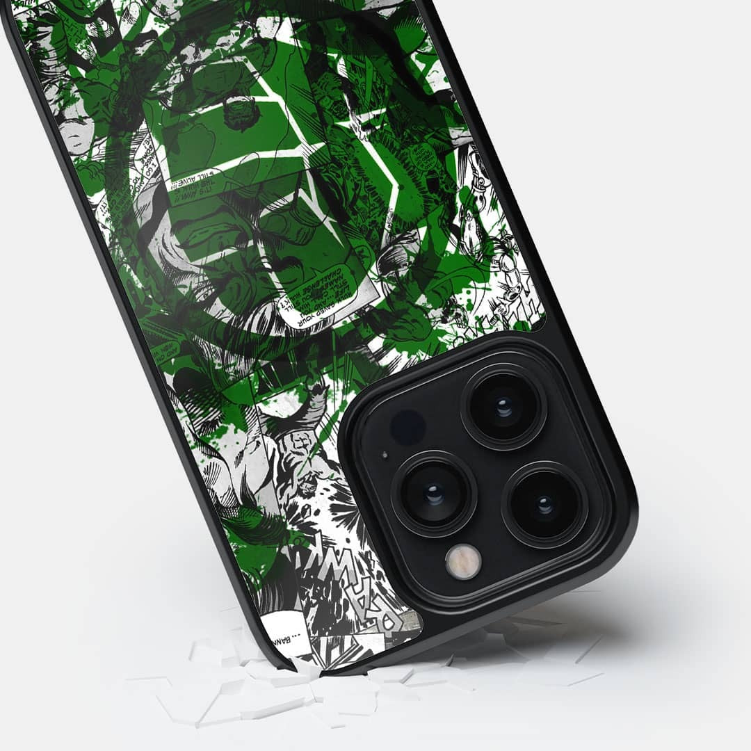 Splash Out Hulk Fist Glass iPhone Case for iPhone 14 Pro | Macmerise