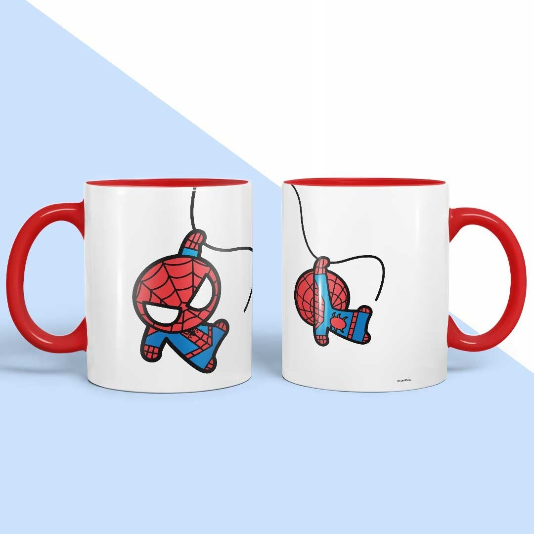 Spider Man Comic Kawaii Coffee Mug | Macmerise