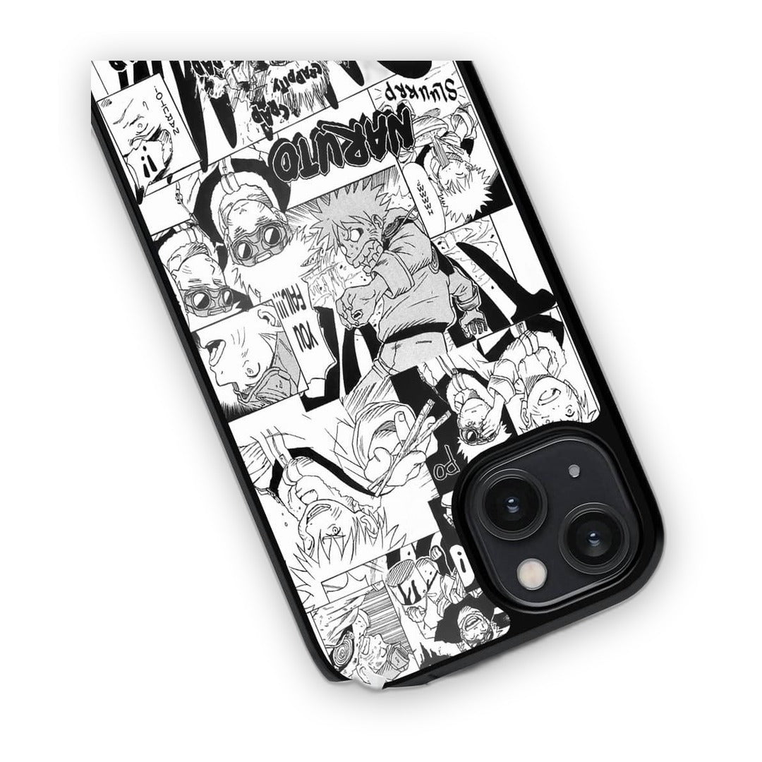 Naruto Collage Glass iPhone Case for iPhone 14 | Macmerise
