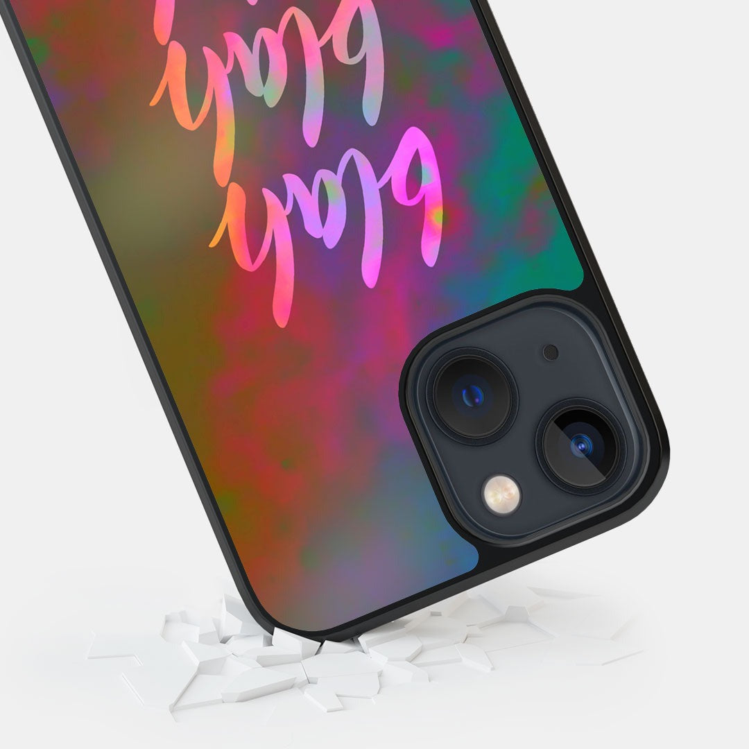 Blah Blah Glass iPhone Case for iPhone 13 Mini | Macmerise