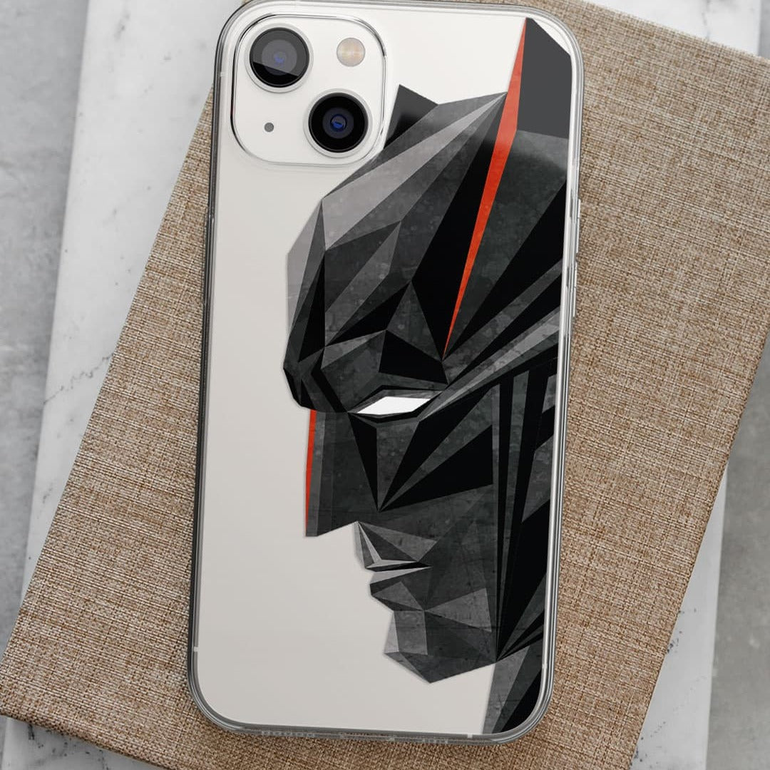 Batman Geometric Glass iPhone Case for iPhone 14 | Macmerise