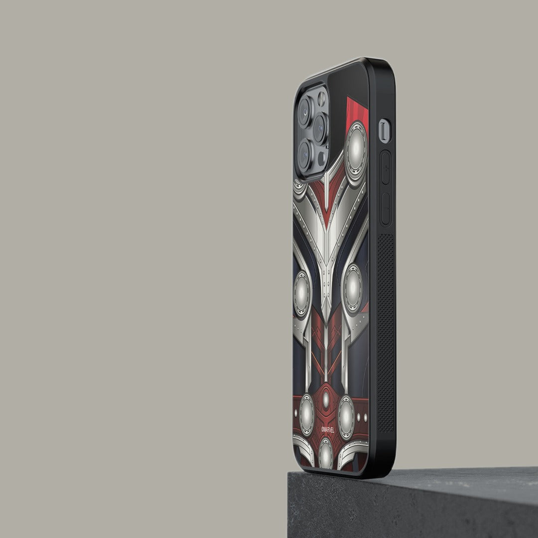 Suit Up Mighty Thor Glass iPhone Case for iPhone 13 Pro | Macmerise
