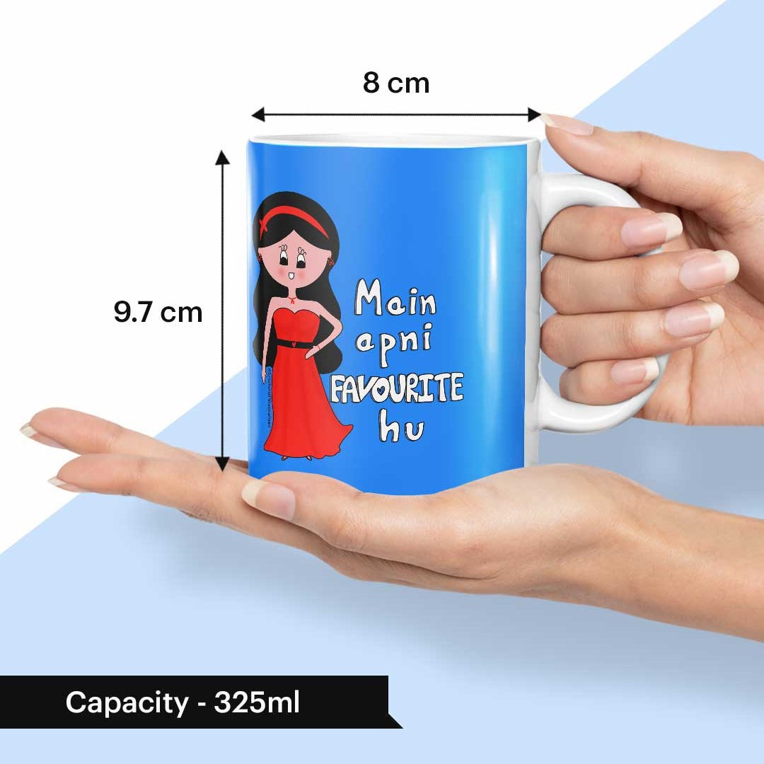 Main Apni Favourite Hu Coffee Mug | Macmerise