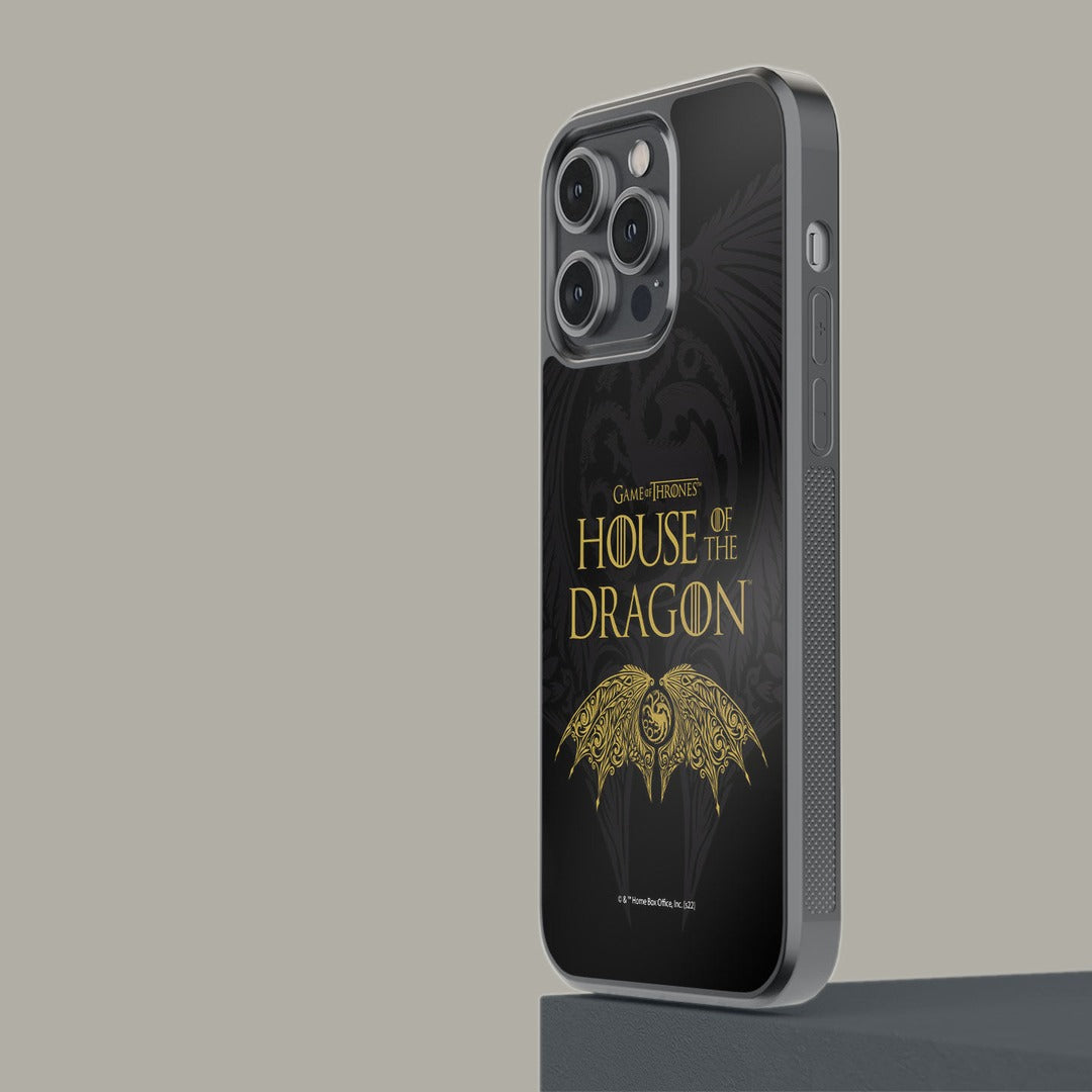 Winged Targaryen Crest Glass iPhone Case for iPhone 14 Pro Max | Macmerise