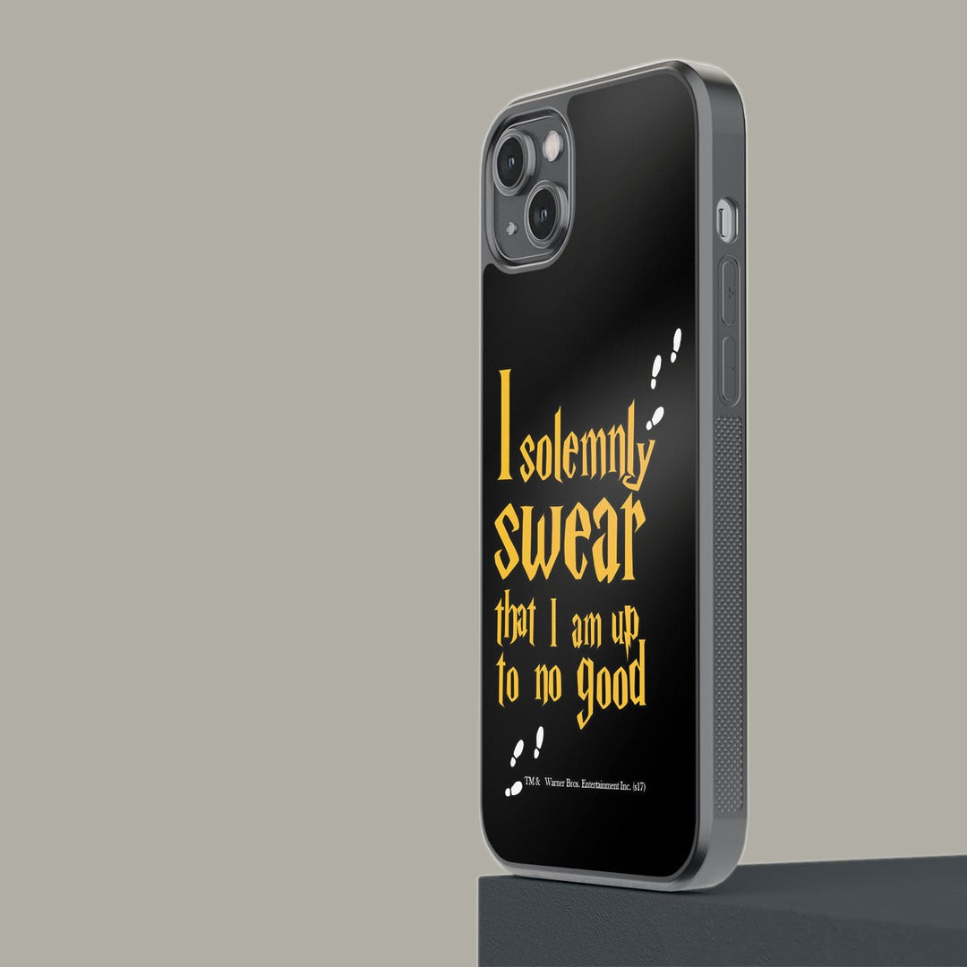 Solemnly Swear Glass iPhone Case for iPhone 14 Plus | Macmerise