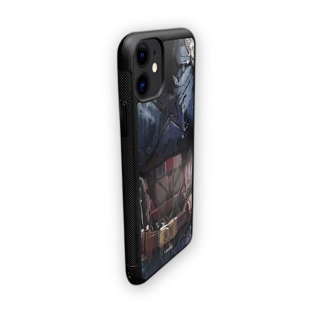 Grunge Suit Steve Glass iPhone Case for iPhone 11 | Macmerise