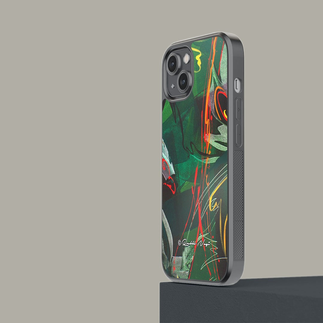 Strokes of Life Glass iPhone Case for iPhone 14 | Macmerise