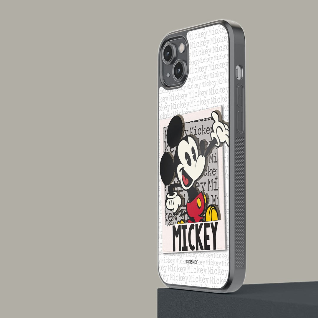 Hello Mr Mickey Glass iPhone Case for iPhone 14 Plus | Macmerise