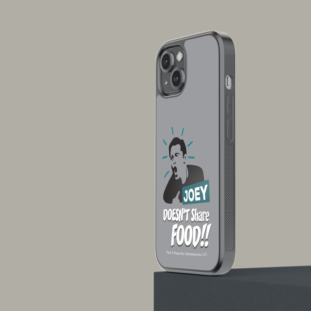 Joey Doesnt Share Food Glass iPhone Case for iPhone 14 | Macmerise