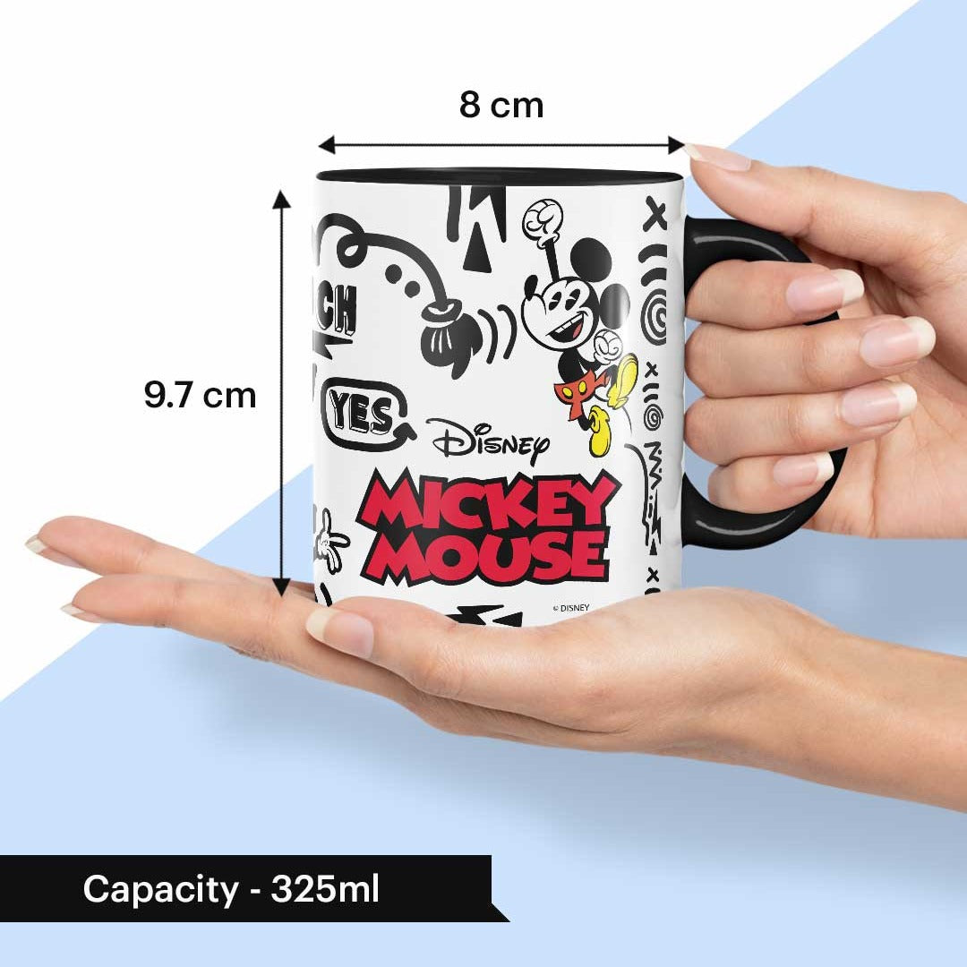 Mickey Graffiti Coffee Mug | Macmerise