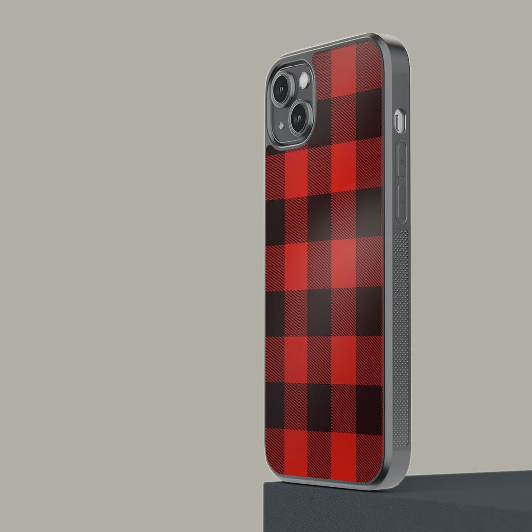 Checkmate iPhone 14 Plus Cover Red - detail view | Macmerise