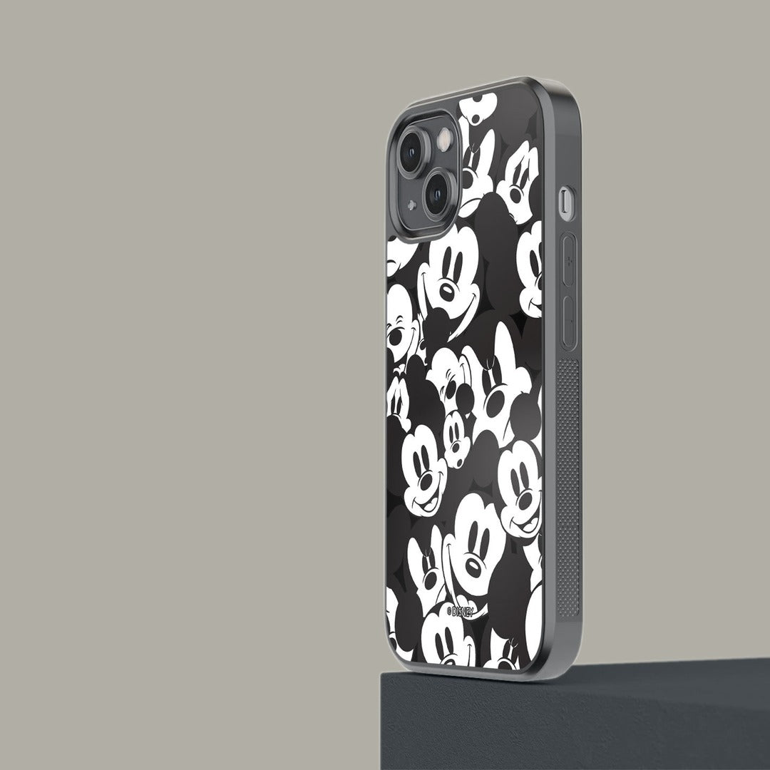 Mickey Smileys Glass iPhone Case for iPhone 14 | Macmerise