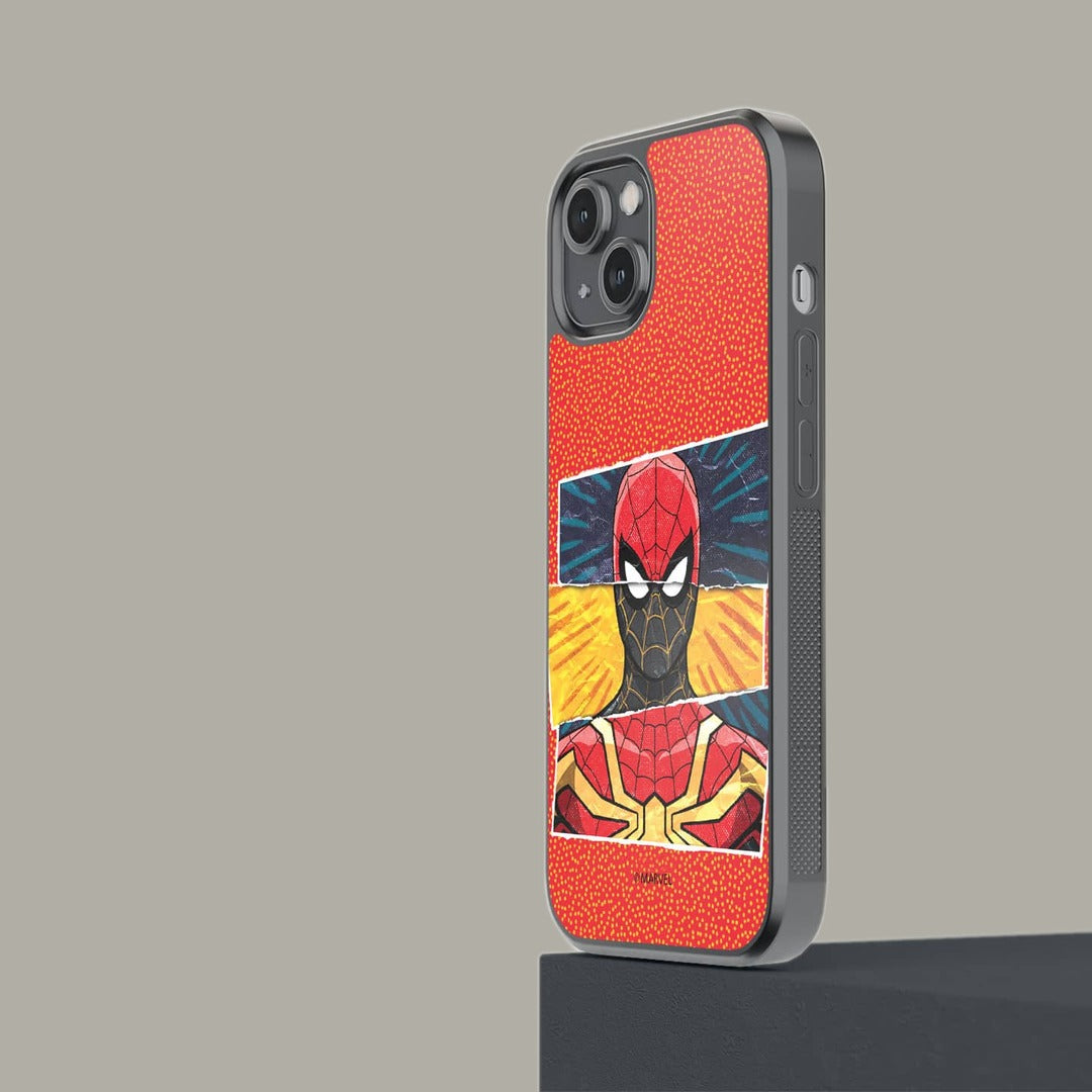 Spider Man Engage Glass iPhone Case for iPhone 14 | Macmerise