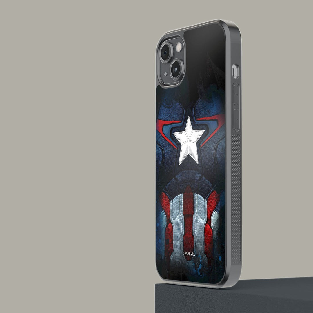 Suit Up Captain Glass iPhone Case for iPhone 14 Plus | Macmerise