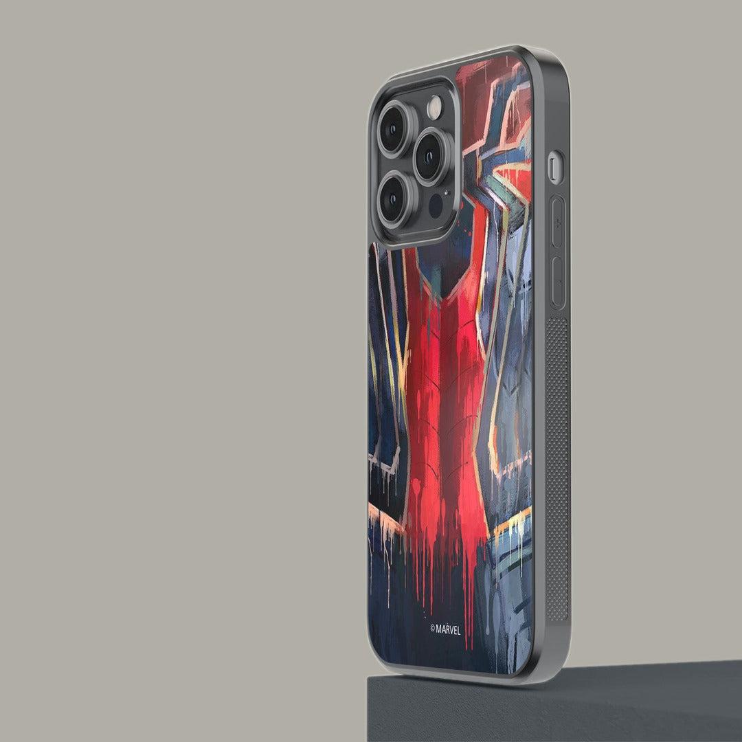 Grunge Suit Spidey Glass iPhone Case for iPhone 14 Pro Max | Macmerise