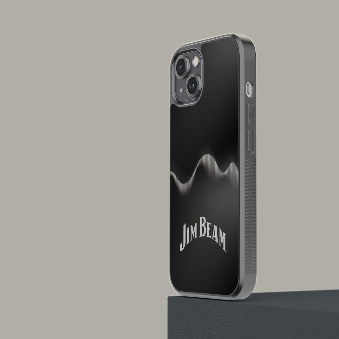 Jim Beam Sound Waves Glass iPhone Case for iPhone 14 | Macmerise