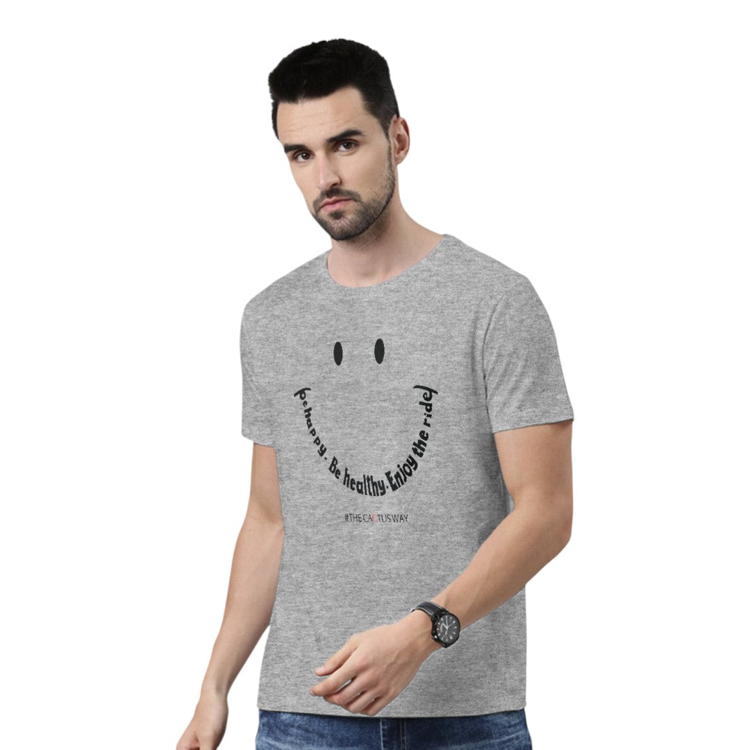 Be Happy Be Healthy Unisex T-Shirt | Macmerise