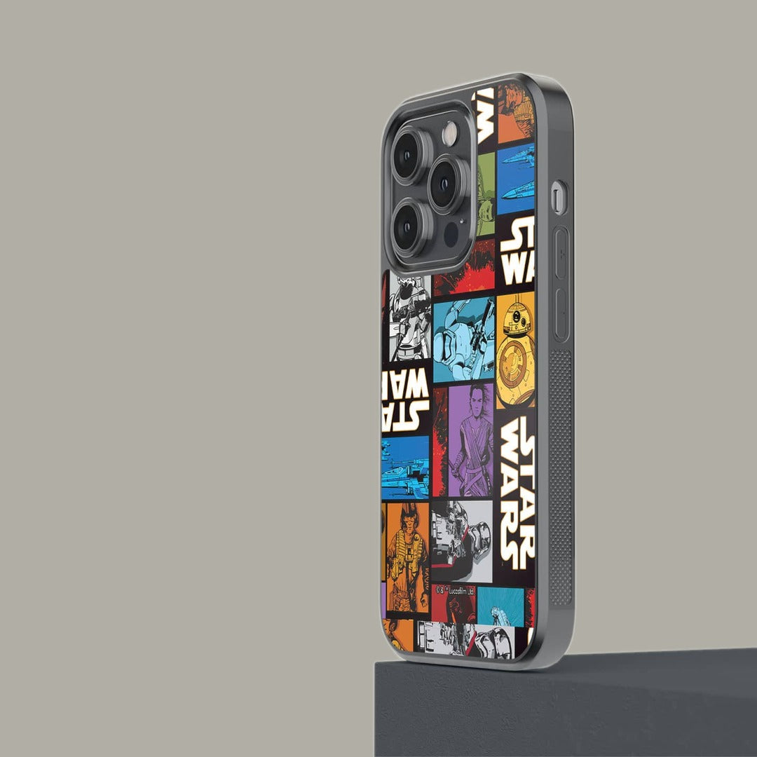the Force Awakens Glass iPhone Case for iPhone 14 Pro | Macmerise
