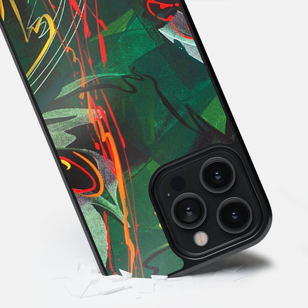 Strokes of Life Glass iPhone Case for iPhone 14 Pro Max | Macmerise