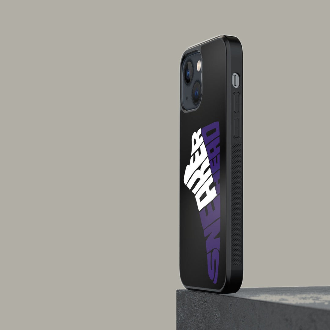 Sneakerhead Court Purple Glass iPhone Case for iPhone 13 | Macmerise