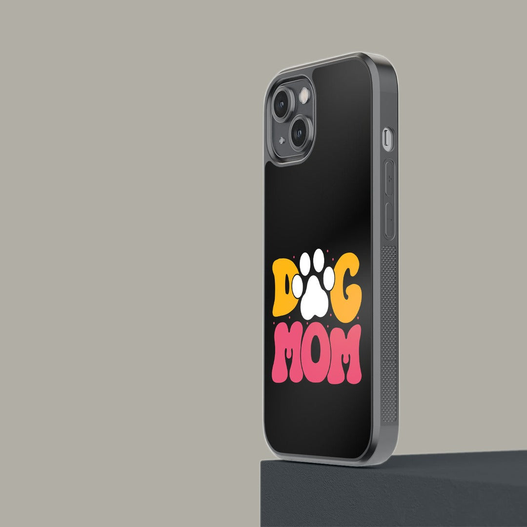 Dog Mom Glass iPhone Case for iPhone 14 | Macmerise