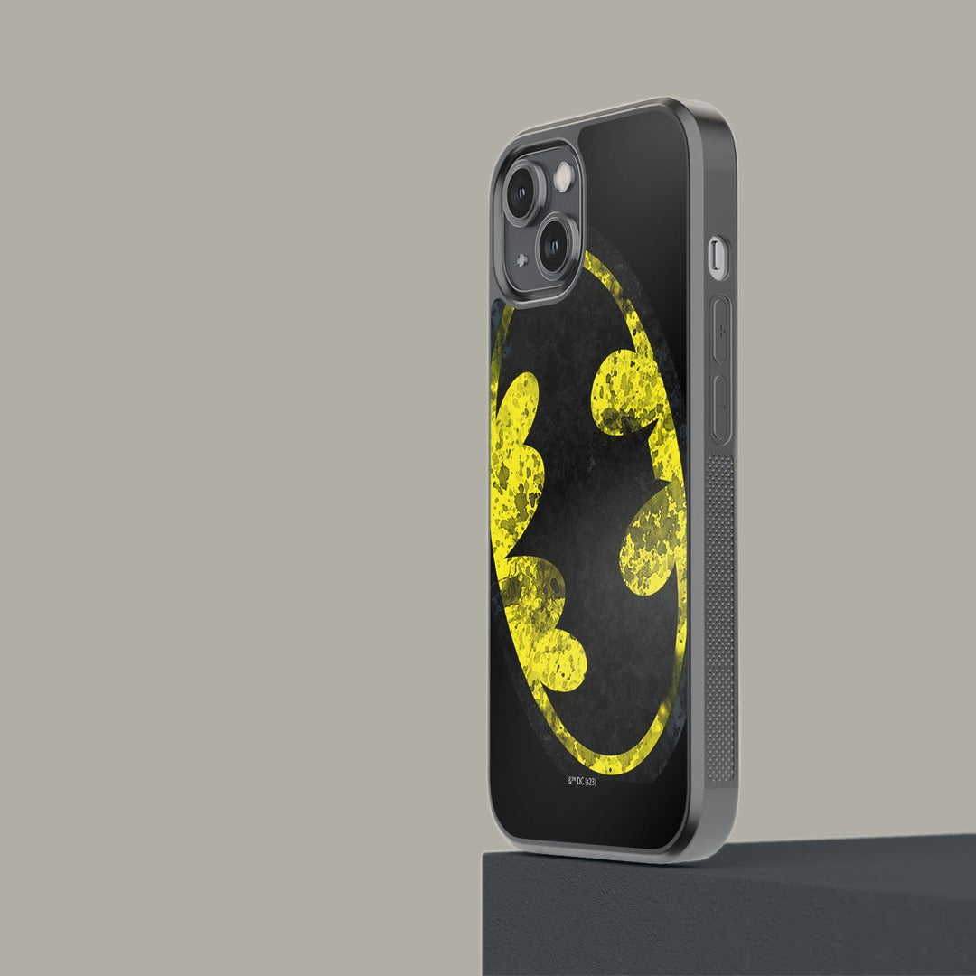 Batman Splatter Glass iPhone Case for iPhone 14 | Macmerise