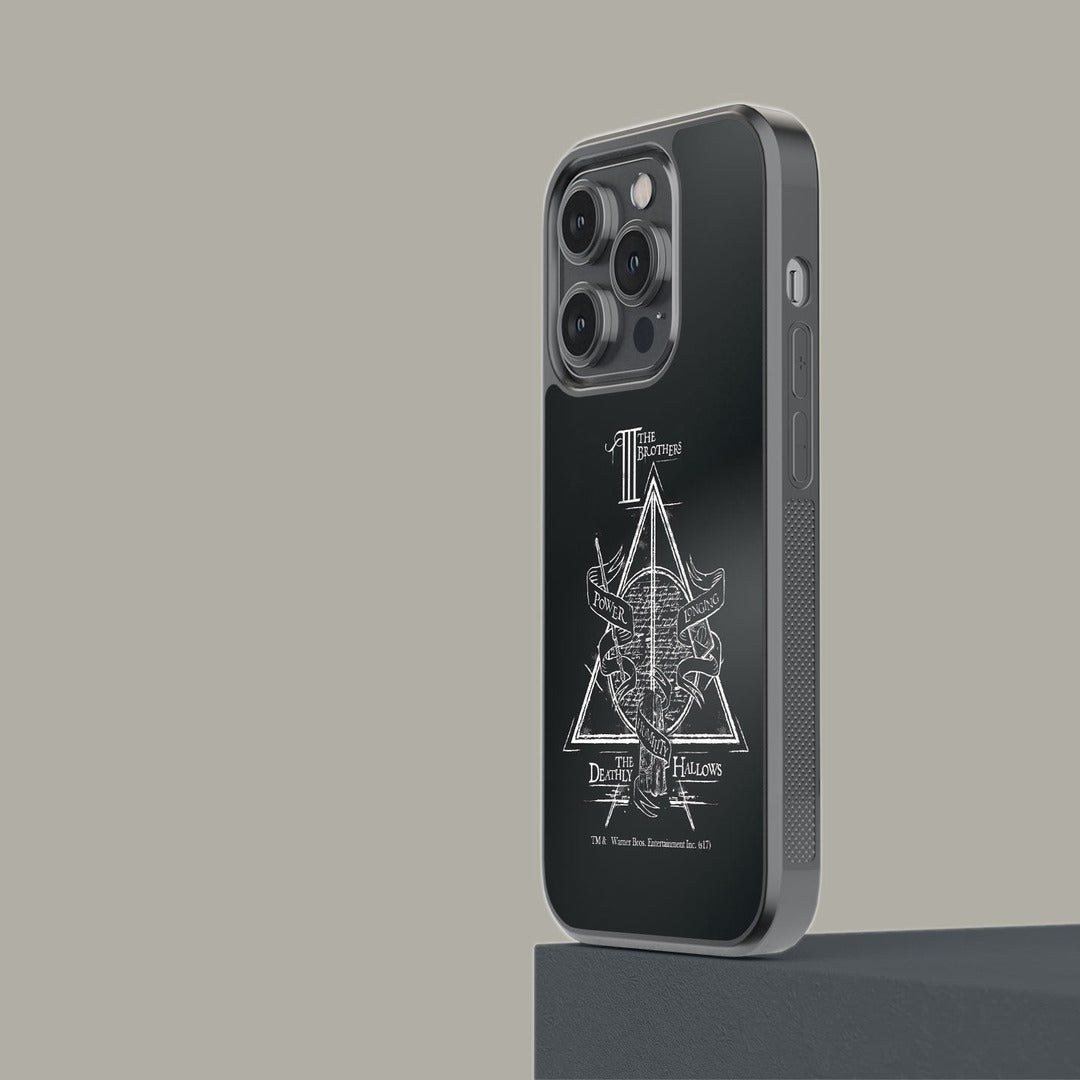 the Deathly Hallows Glass iPhone Case for iPhone 14 Pro | Macmerise