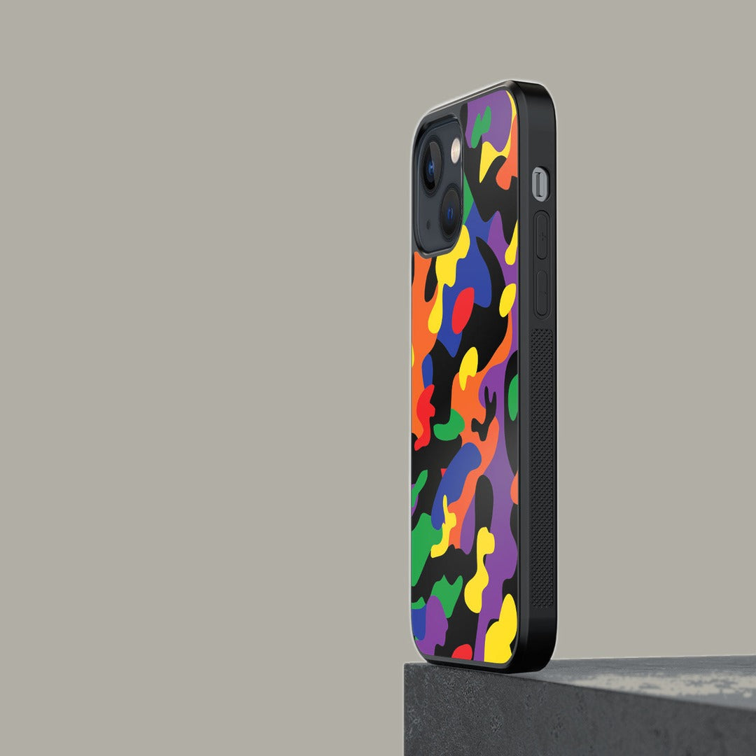 Camo Pride Glass iPhone Case for iPhone 13 | Macmerise