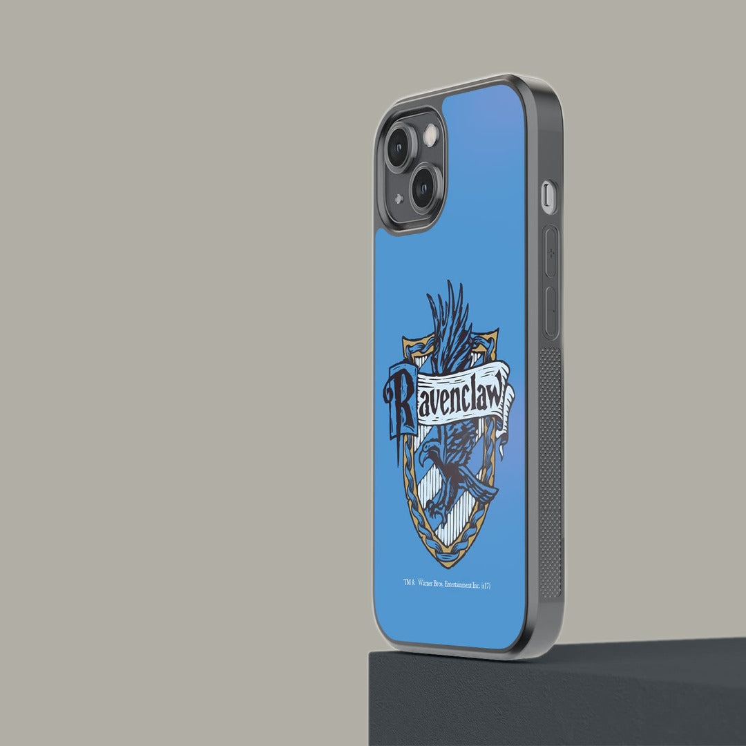 Crest Ravenclaw Glass iPhone Case for iPhone 14 | Macmerise