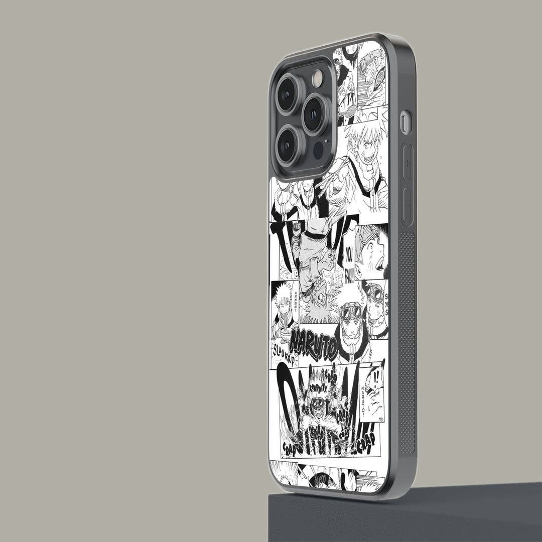 Naruto Collage Glass iPhone Case for iPhone 14 Pro Max | Macmerise