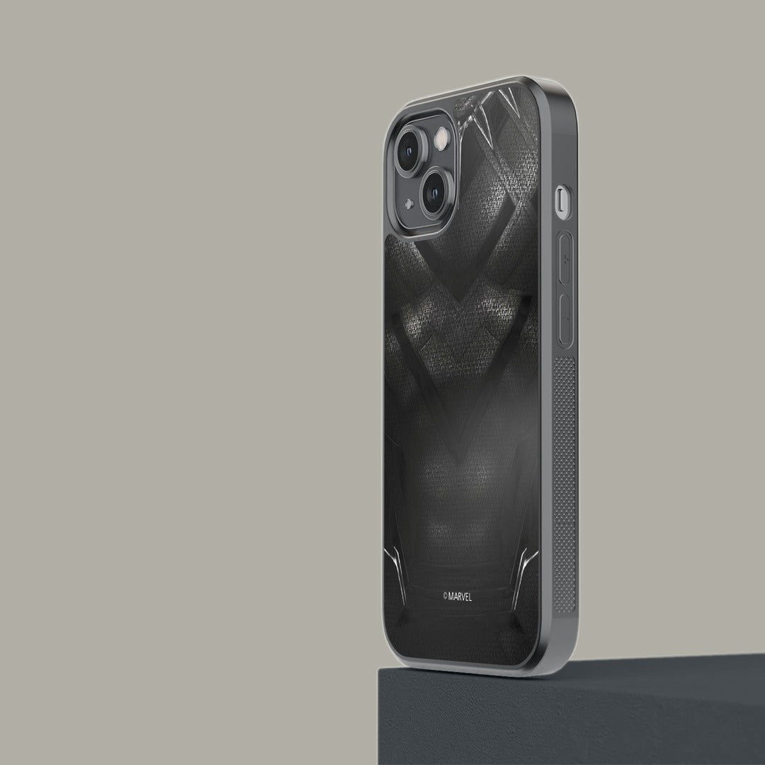 Suit Up Black Panther Glass iPhone Case for iPhone 14 | Macmerise